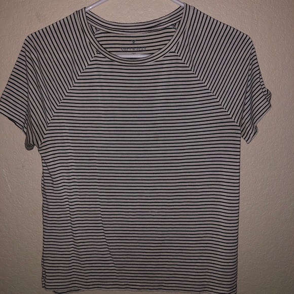 American Eagle Soft & Sexy Striped Tee - Picture 1 of 1